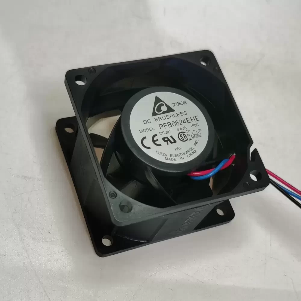 PFB0624EHE-F00 Delta 24VDC 60x60x38mm Tachometer Axial Fan PFB0624EHE-F00 Delta 24VDC 60x60x38mm Tachometer Axial Fan