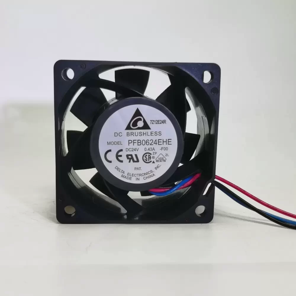 PFB0624EHE-F00 Delta 24VDC 60x60x38mm Tachometer Axial Fan