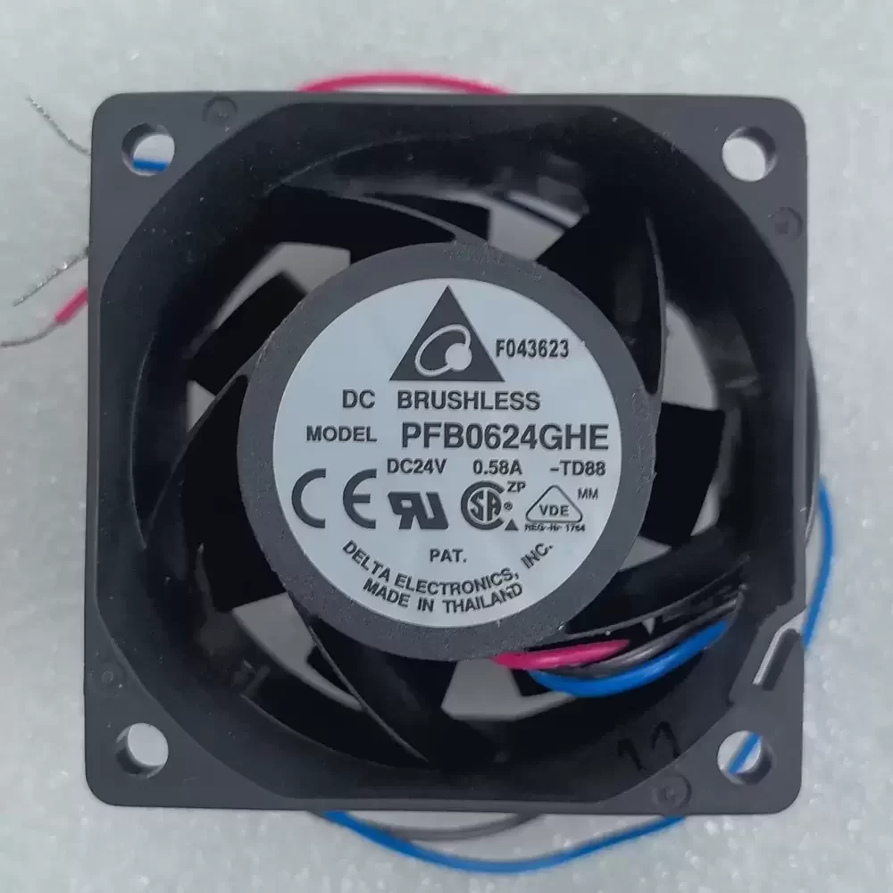 PFB0624GHE-TD88 Delta 24VDC 60x60x38mm Alarm Axial Fan