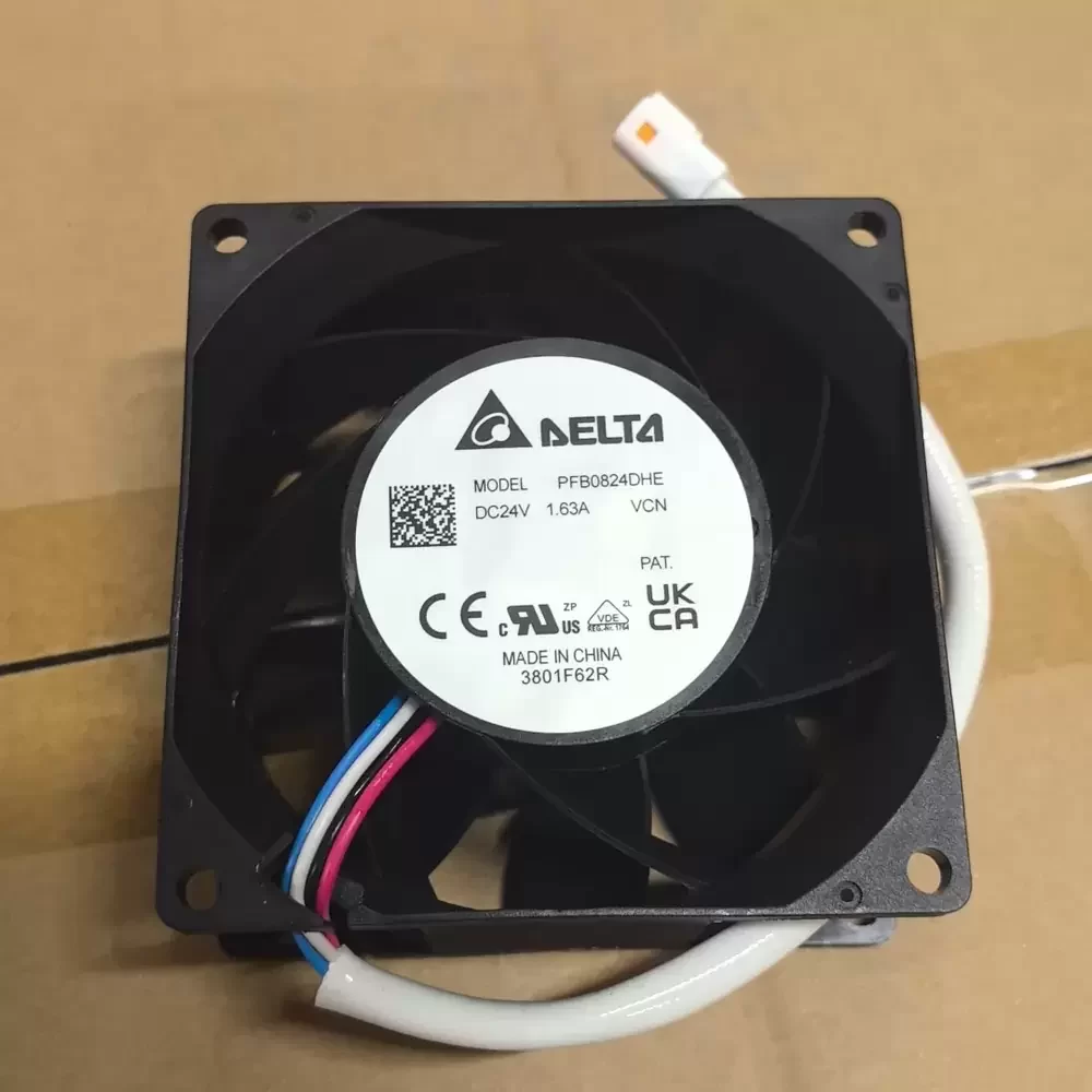 PFB0824DHE-VCN Delta 24VDC 80x80x38mm PWM Axial Fan