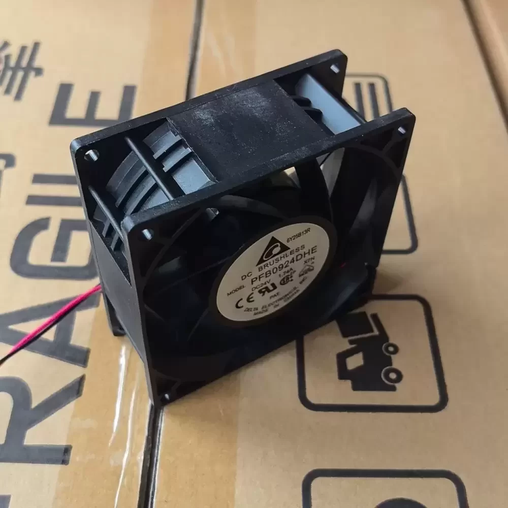 PFB0924DHE-X7N Delta 24VDC 92x92x38mm Cooling Fan PFB0924DHE-X7N Delta 24VDC 92x92x38mm Cooling Fan