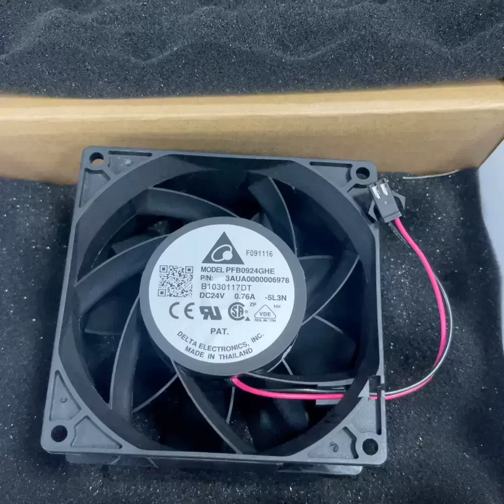 PFB0924GHE-5L3N Delta 24VDC 92x92x38mm Axial Fan