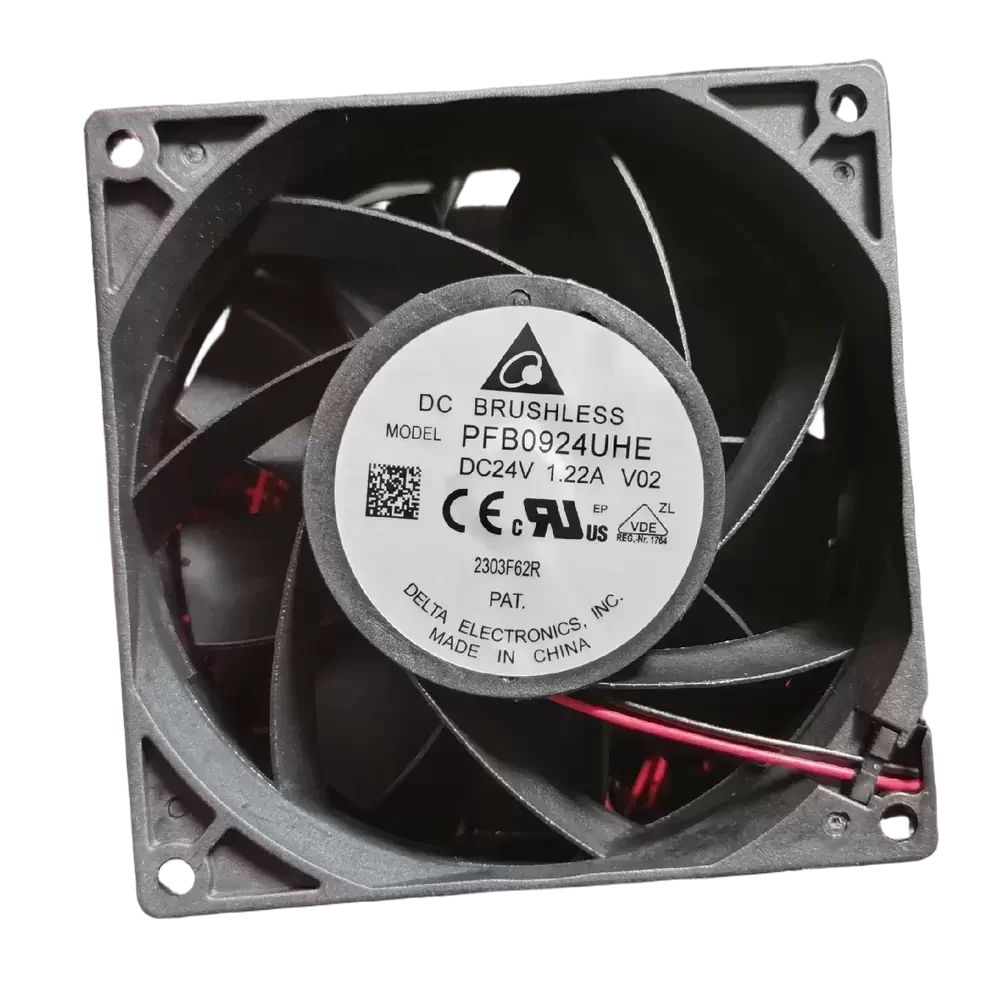 PFB0924UHE-V02 Delta 24VDC 92x92x38mm 1.22A Axial Fan