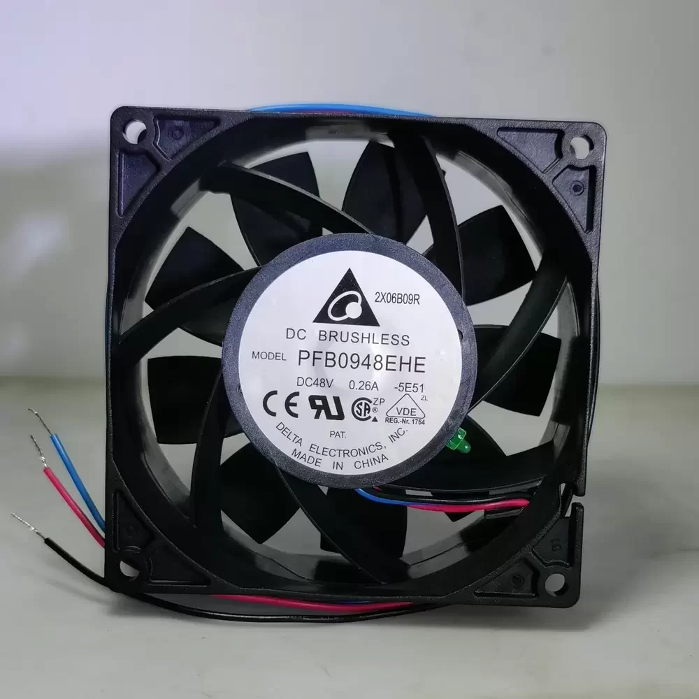 PFB0948EHE-5E51 Delta 48VDC 92x92x38mm Axial Fan