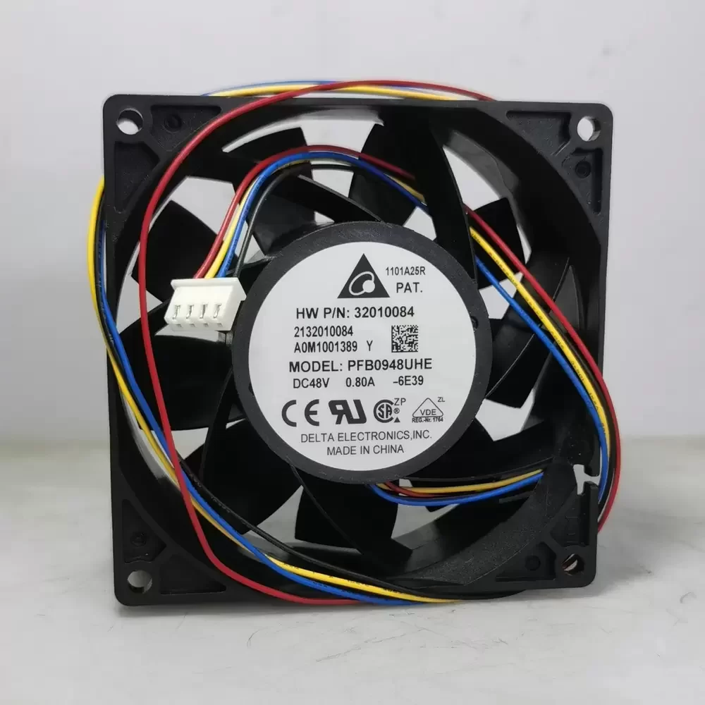 PFB0948UHE-6E39 Delta 48VDC 92x92x38mm PWM Axial Fan