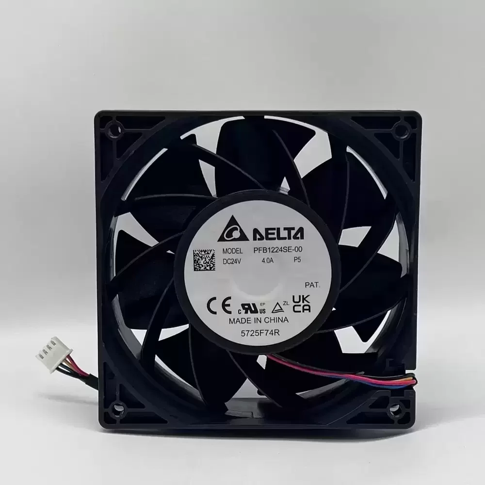 PFB1224SE-00P5 Delta 24VDC 120x120x38mm 4.0A Axial Fan