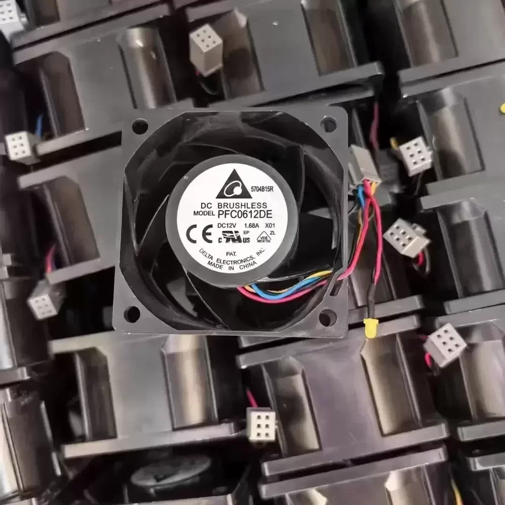 PFC0612DE-X01 Delta 12VDC 60x60x38mm Aluminum Axial Fan