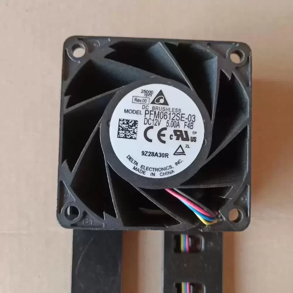 PFM0612SE-03F4B Delta 12VDC 60x60x38mm 5.00A Axial Fan