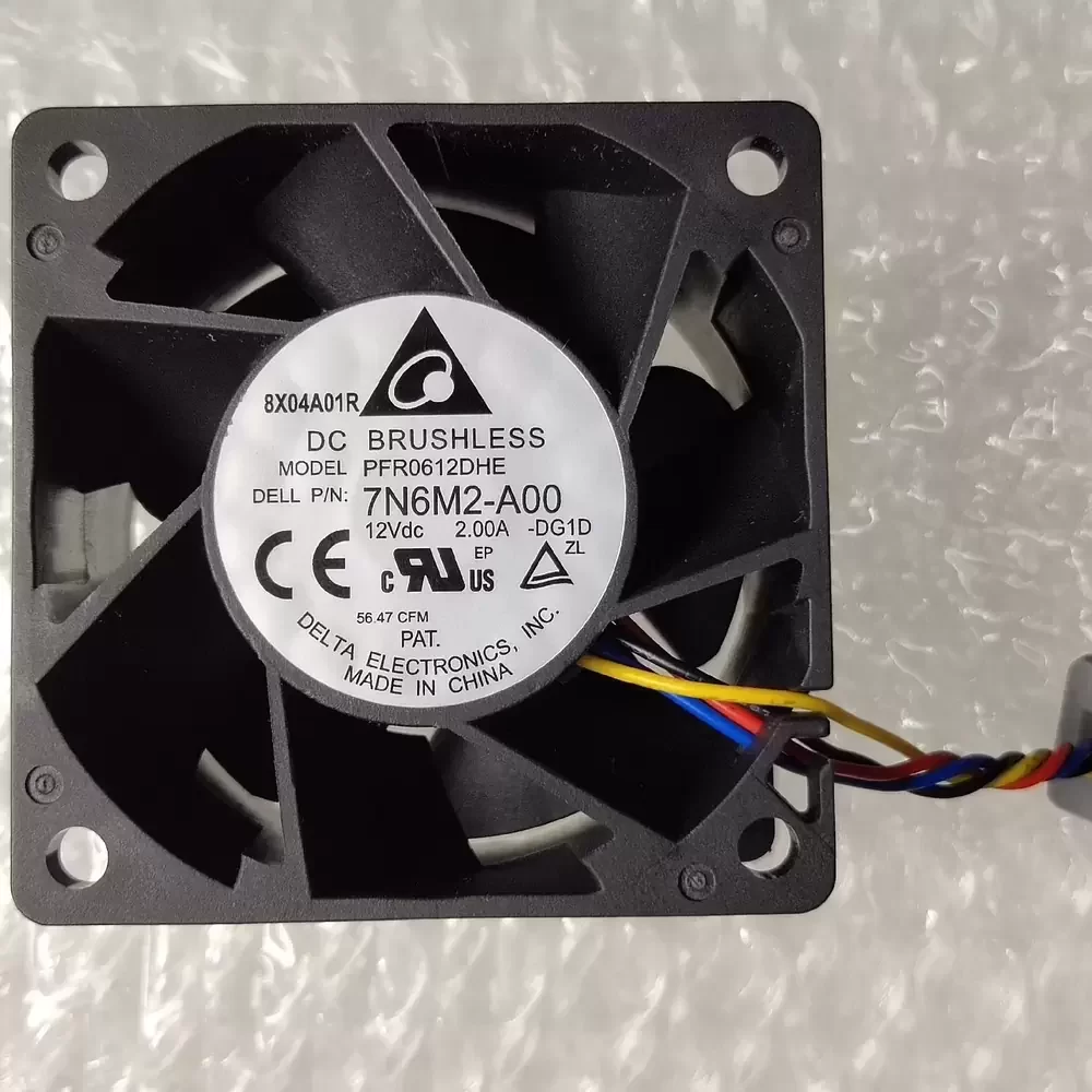 PFR0612DHE-DG1D Delta 12VDC 60x60x38mm PWM Axial Fan
