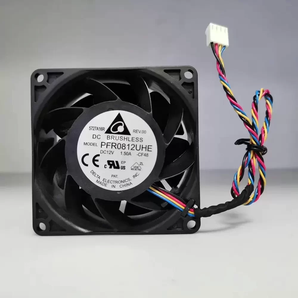 PFR0812UHE-CF48 Delta 12VDC 80x80x38mm PWM Axial Fan
