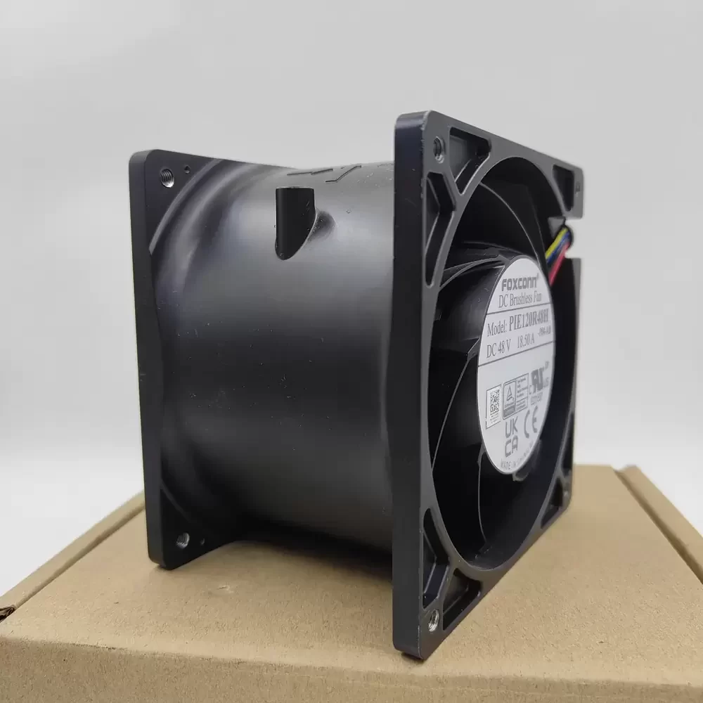 PIE120R48H Foxconn 48VDC 120mm PWM Server Cooling Fan PIE120R48H Foxconn 48VDC 120mm PWM Server Cooling Fan