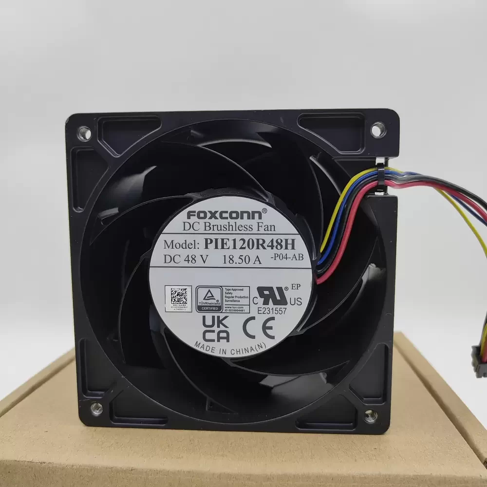 PIE120R48H Foxconn 48VDC 120mm PWM Server Cooling Fan