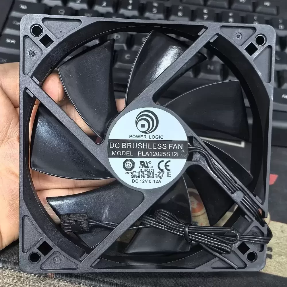 PLA12025S12L Power Logic 12VDC 120x120x25mm Axial Fan