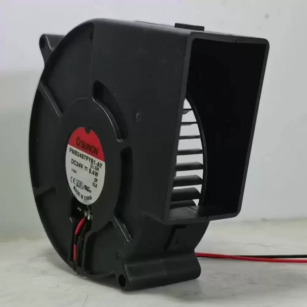 PMB2497PYB1-AY.(2).GN Sunon 24VDC 97x33mm 9.4W Blower Fan PMB2497PYB1-AY.(2).GN Sunon 24VDC 97x33mm 9.4W Blower Fan