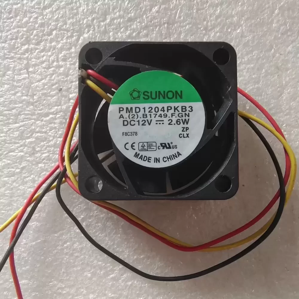 PMD1204PKB3 SUNON 12VDC 40x40x20mm 2.6W 3-Wire Axial Fan