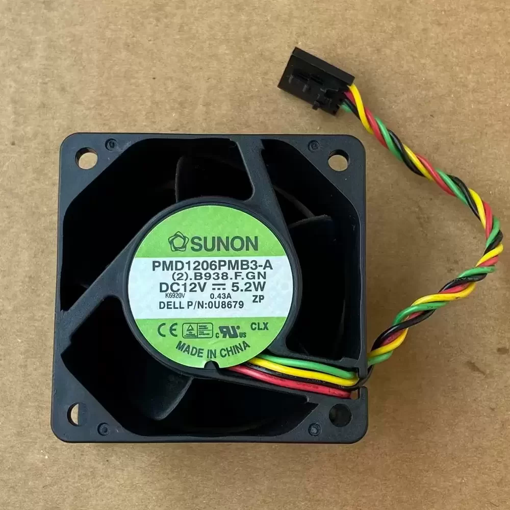 PMD1206PMB3-A.(2).B938.F.GN SUNON 12VDC 60x60x38mm Axial Fan