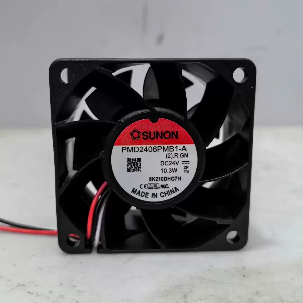 PMD2409PMB1-A.(2).R.GN Sunon 24VDC 92x92x38mm Alarm Fan PMD2409PMB1-A.(2).R.GN Sunon 24VDC 92x92x38mm Alarm Fan