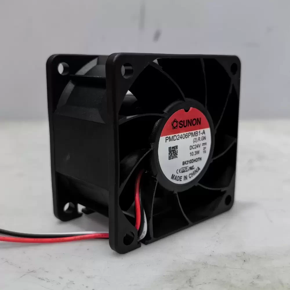 PMD2409PMB1-A.(2).R.GN Sunon 24VDC 92x92x38mm Alarm Fan PMD2409PMB1-A.(2).R.GN Sunon 24VDC 92x92x38mm Alarm Fan