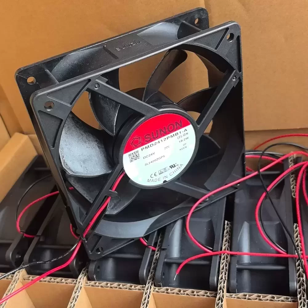 PMD2412PMB1-A.(2).GN SUNON 24VDC 120x120x38mm 18.2W Axial Fan PMD2412PMB1-A.(2).GN SUNON 24VDC 120x120x38mm 18.2W Axial Fan
