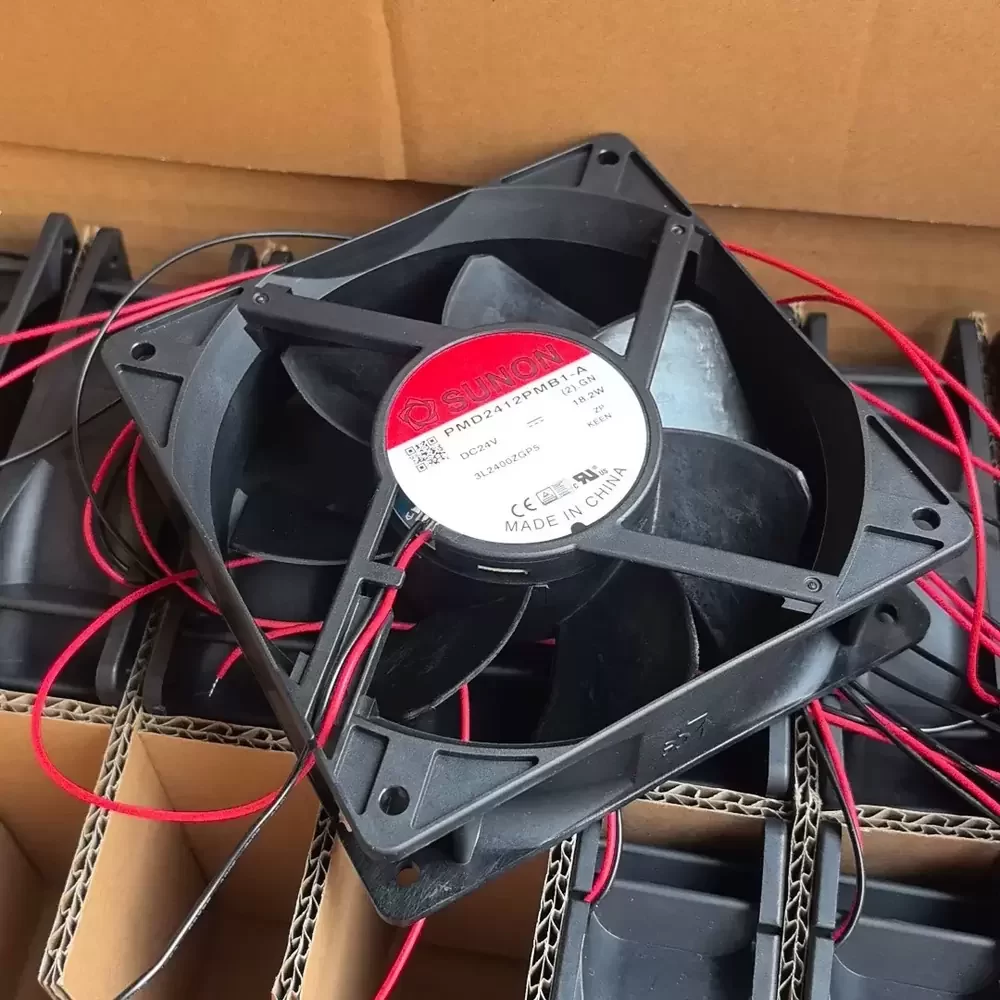 PMD2412PMB1-A.(2).GN SUNON 24VDC 120x120x38mm 18.2W Axial Fan PMD2412PMB1-A.(2).GN SUNON 24VDC 120x120x38mm 18.2W Axial Fan