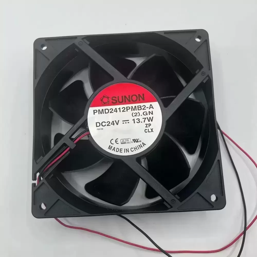 PMD2412PMB2-A.(2).GN Sunon 24VDC 120x120x38mm 13.7W Axial Fan