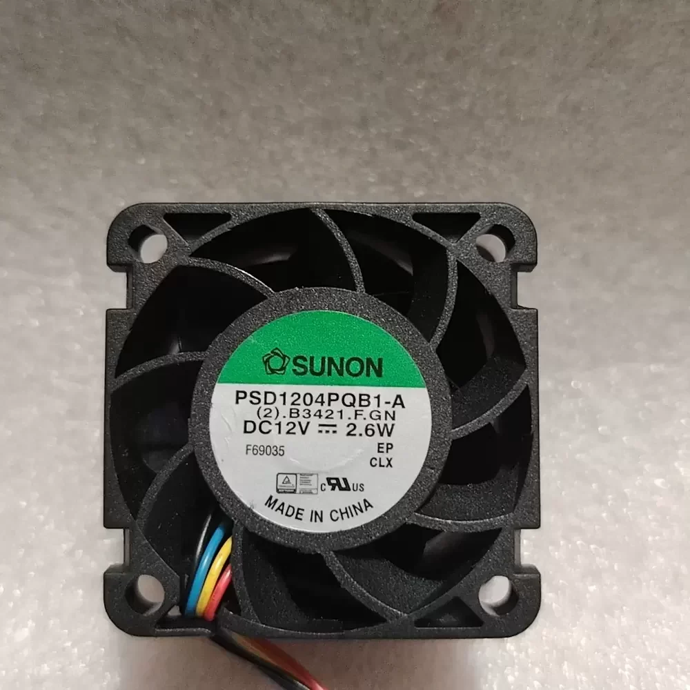 PSD1204PQB1-A.(2).B3421.F.GN Sunon 12VDC 40x40x28mm PWM Axial Fan
