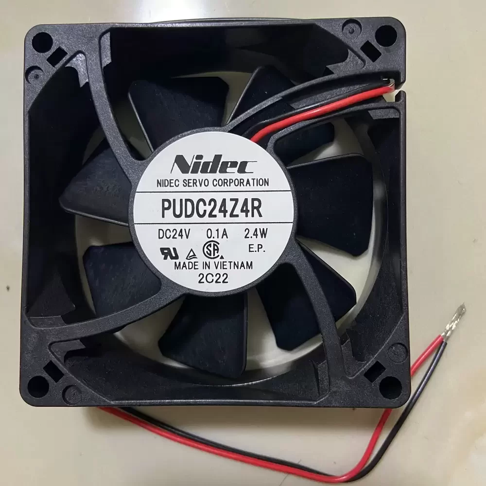 PUDC24Z4R Nidec 24VDC 80x80x25mm Cooling Axial Fan