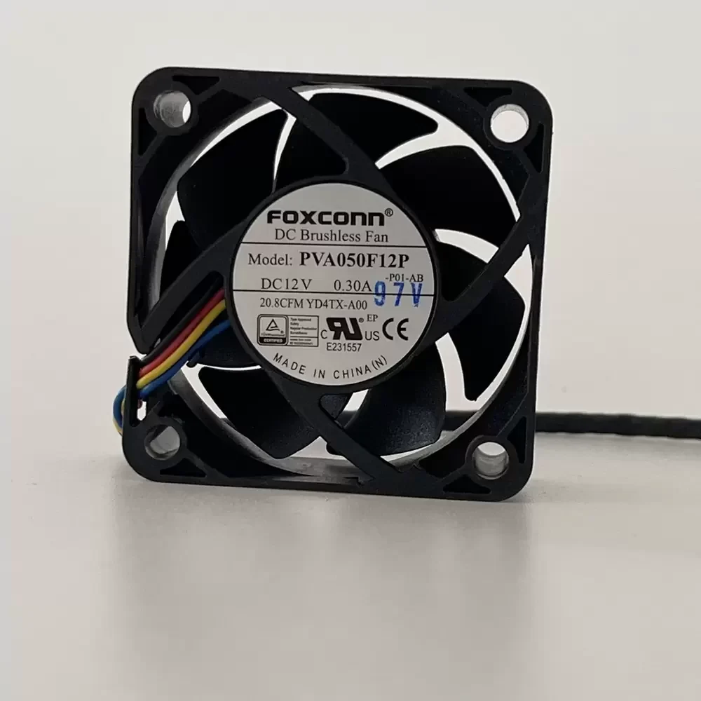 PVA050F12P-P01-AB Foxconn 12VDC 50x50x20mm Axial Fan