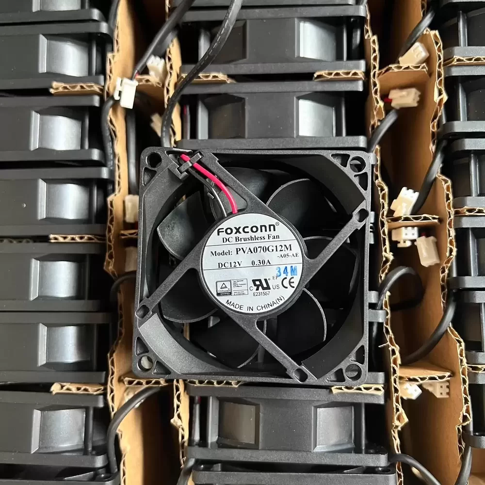 PVA070G12M-A05-AE Foxconn 12VDC 70x70x25mm Axial Fan