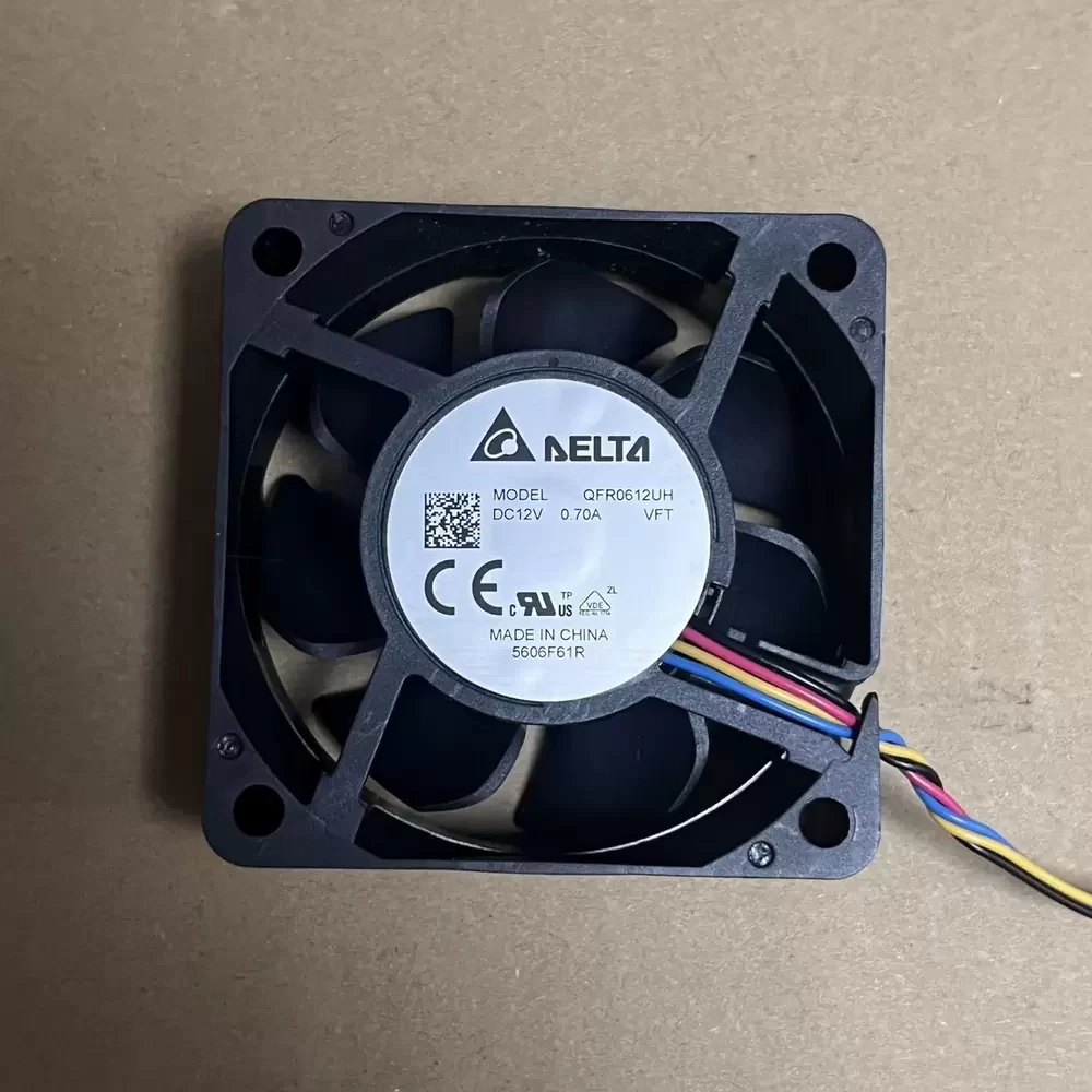 QFR0612UH-VFT Delta 12VDC 60x60x25mm PWM Axial Fan