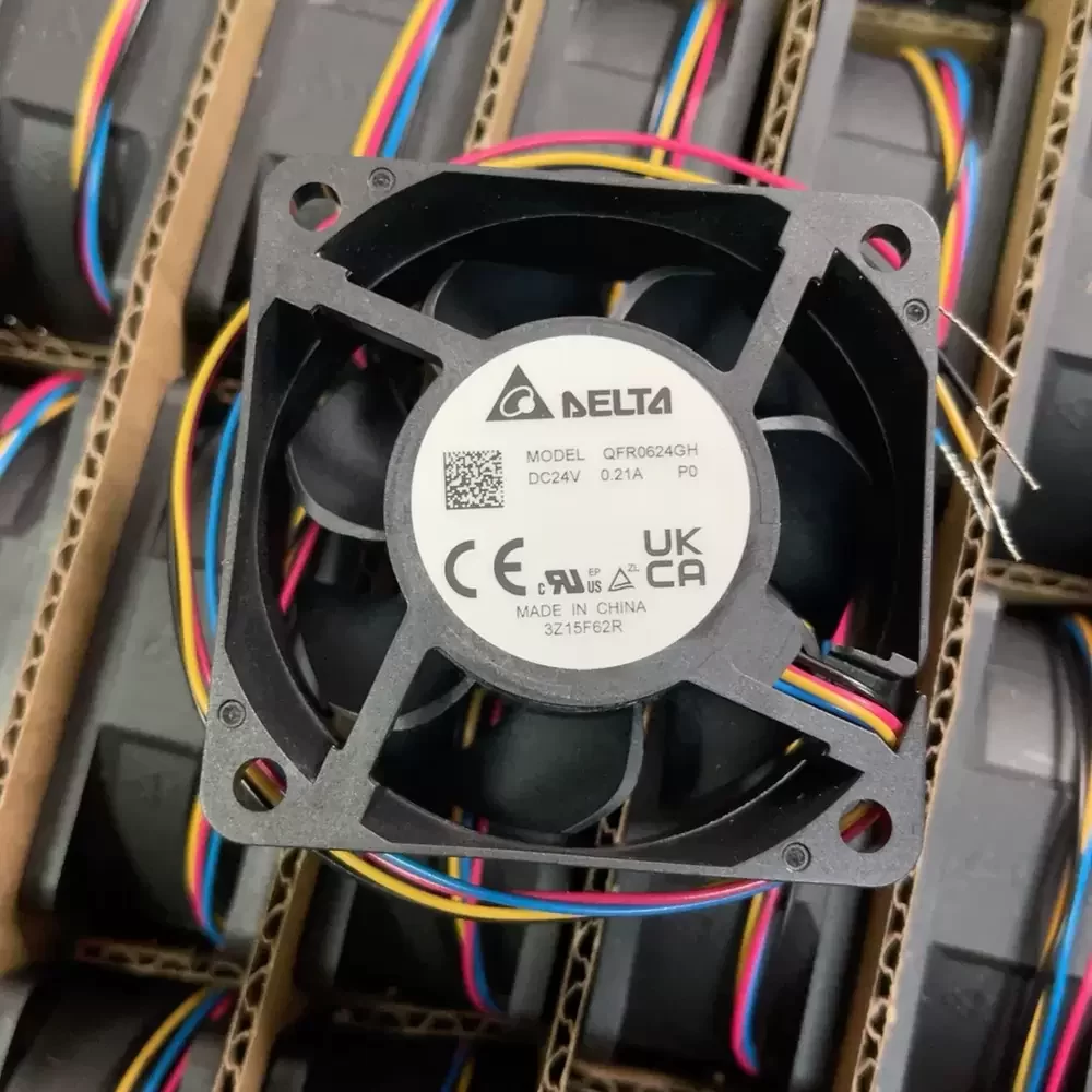 QFR0624GH-P0 Delta 24VDC 60x60x25mm PWM Cooling Fan