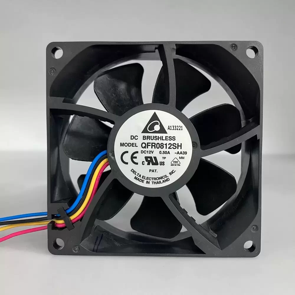QFR0812SH-AA39 Delta 12VDC 80x80x25mm PWM Axial Fan