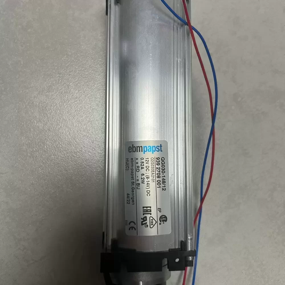 QG030-148/12 ebm-papst 12VDC 203mm Cross Flow Blower