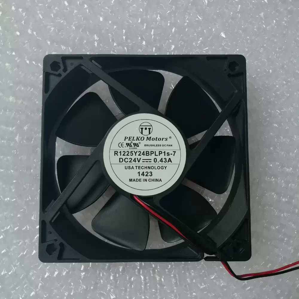 R1225Y24BPLP1s-7 PELKO MOTORS 24VDC 120x120x25mm Axial Fan