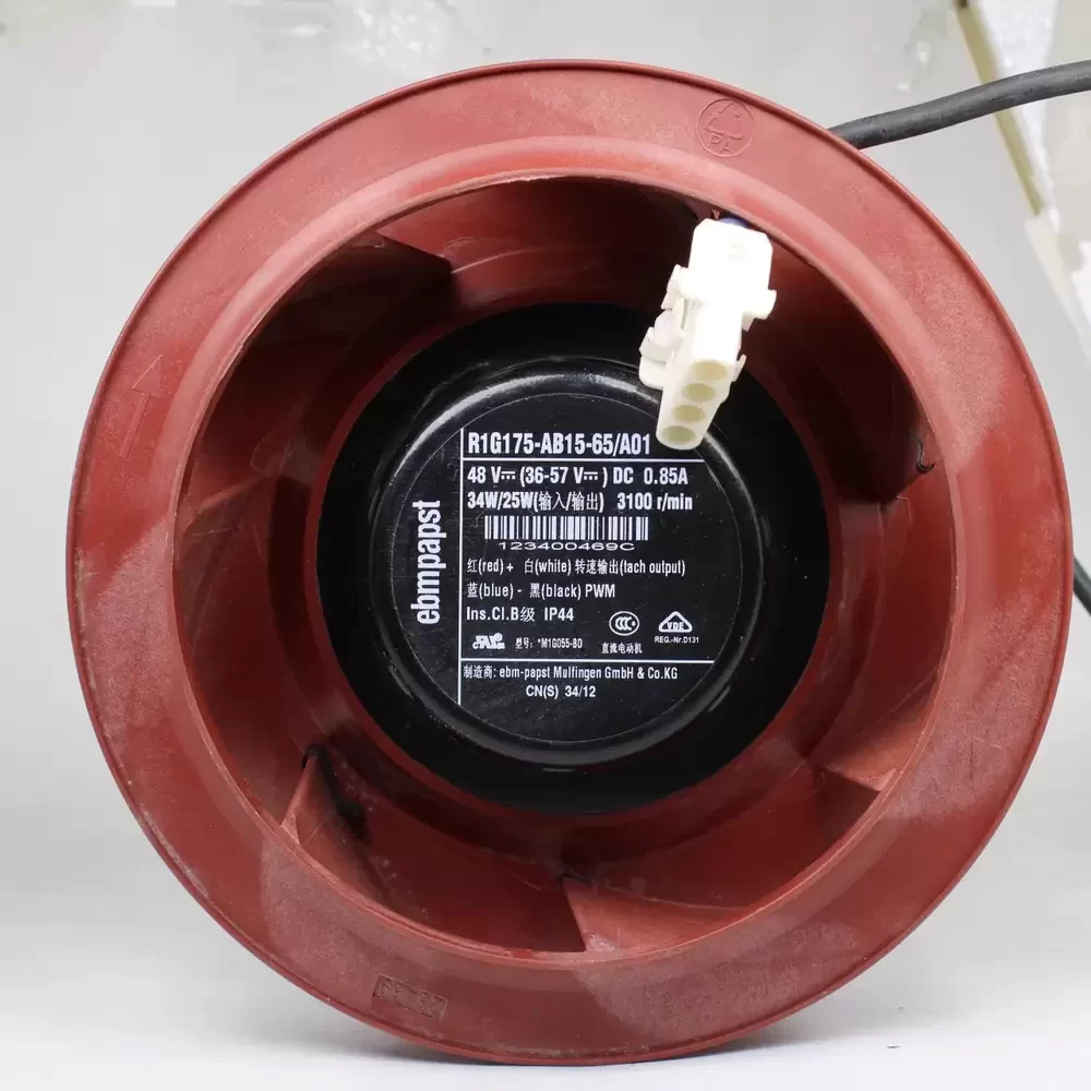 R1G175-AB15-65/A01 ebmpapst 48VDC 175mm PWM Centrifugal Fan