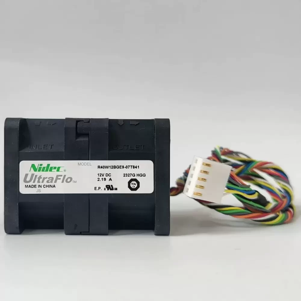 R40W12BGE9-07T841 Nidec 12VDC 40x40x56mm Dual Motor Fan