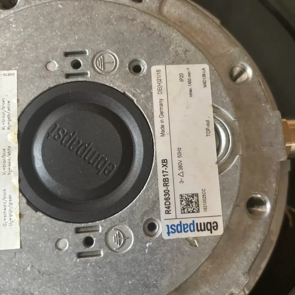 R4D630-RB17-XB EBM-Papst 400VAC 630mm Centrifugal Fan R4D630-RB17-XB EBM-Papst 400VAC 630mm Centrifugal Fan