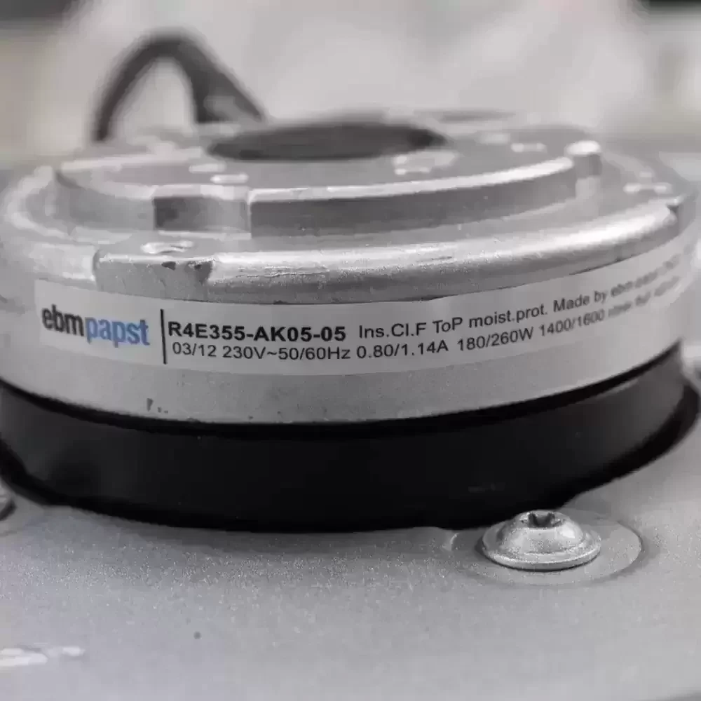 R4E355-AK05-05 ebm-papst 230VAC 355mm Centrifugal Fan