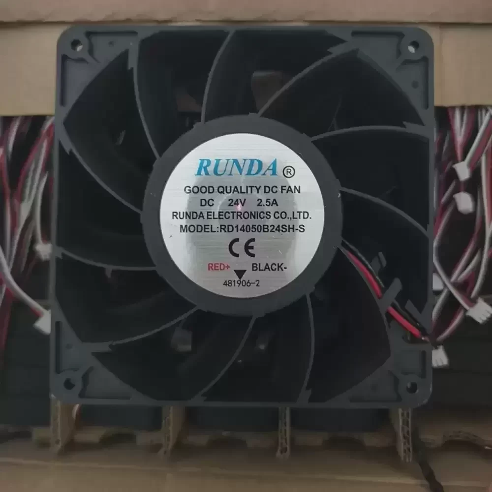 RD14050B24SH-S RUNDA 24VDC 140x140x50mm Axial Cooling Fan
