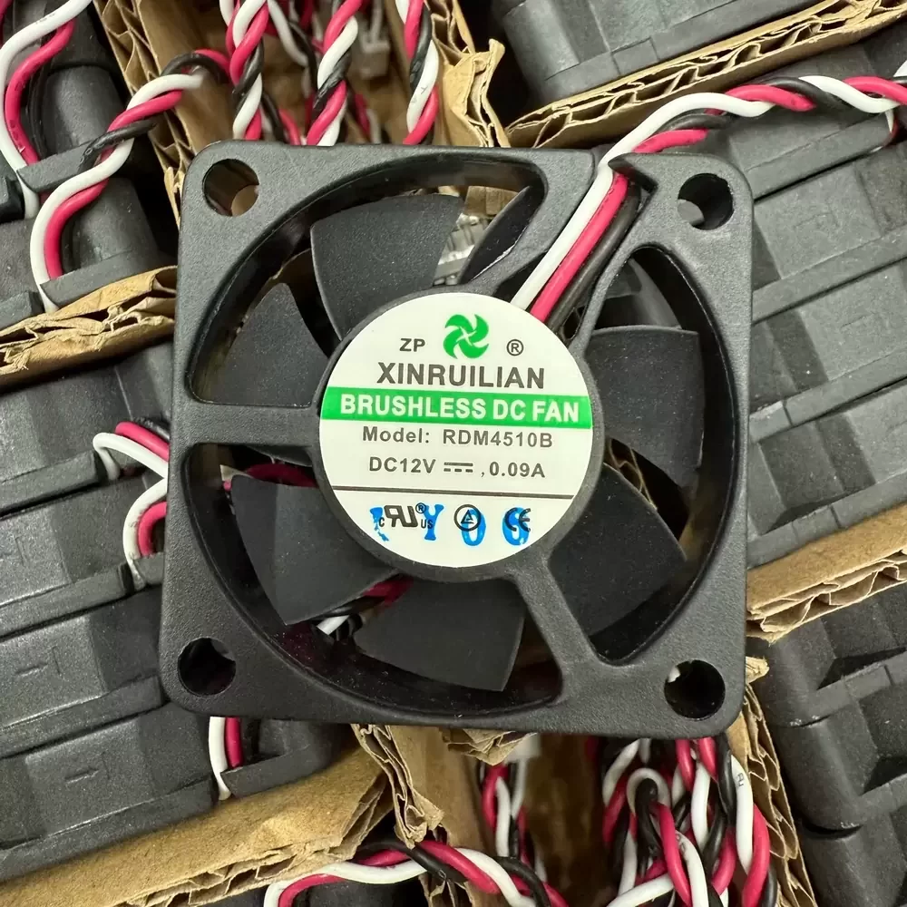 RDM4510B2 XINRUILIAN 12VDC 45x45x10mm 3-Wire Axial Fan