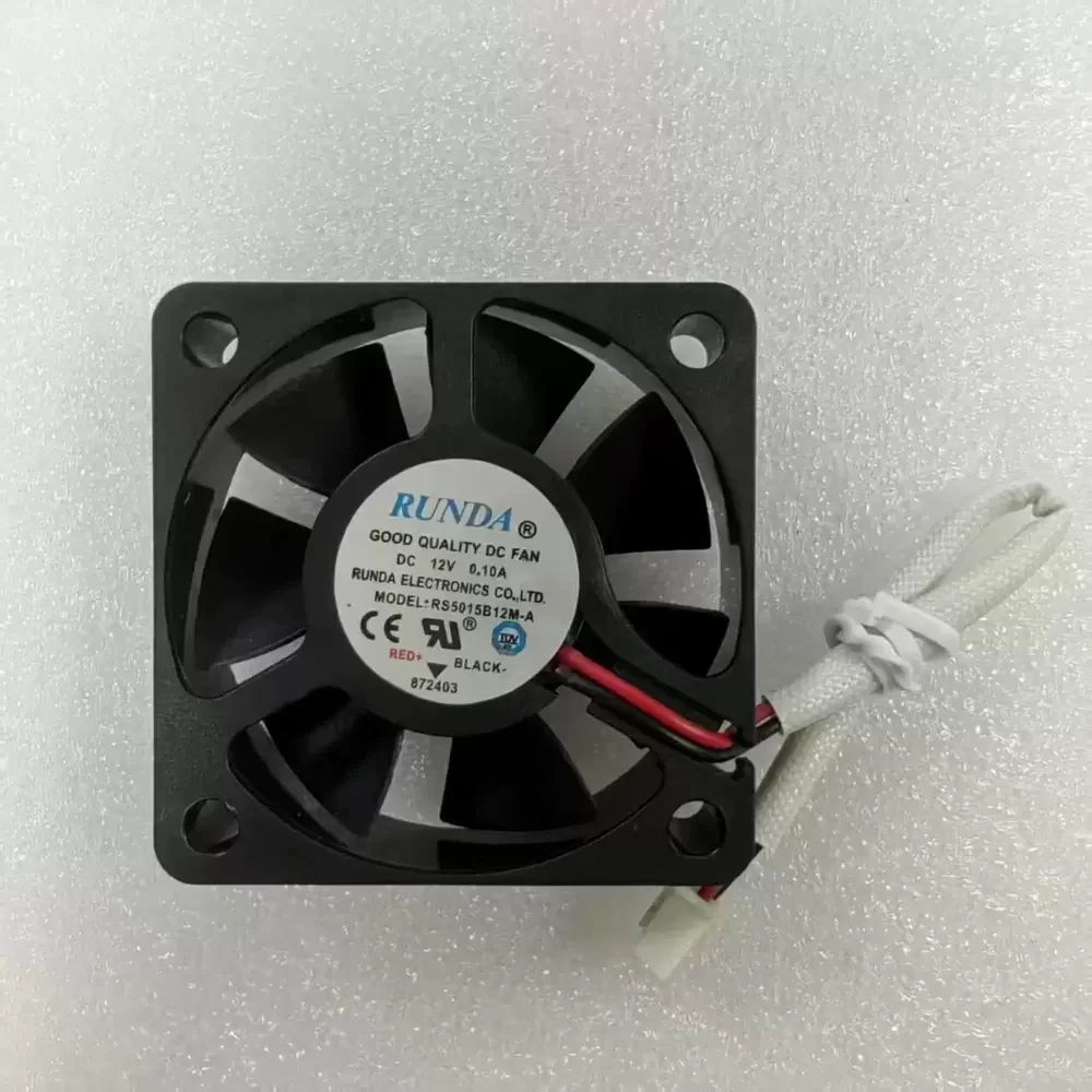 RS5015B12M-A Runda 12VDC 50x50x15mm 2-Wire Axial Fan
