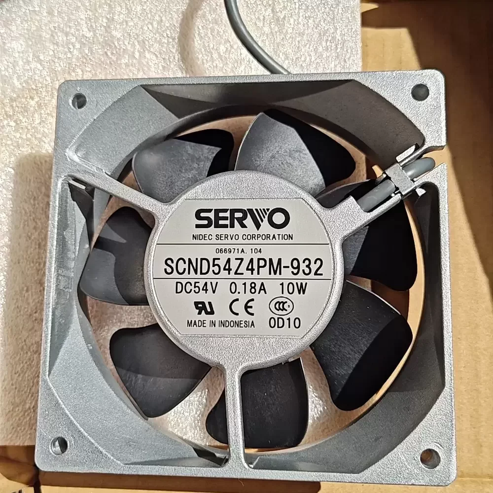 SCND54Z4PM-932 Servo 54VDC 120x120x38mm Axial Fan