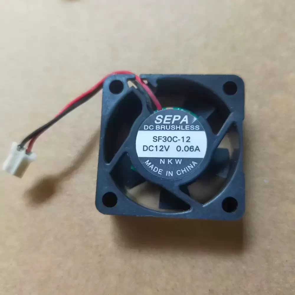 SF30C-12 SEPA 12VDC 30x30x12mm Ultra-Quiet Axial Fan