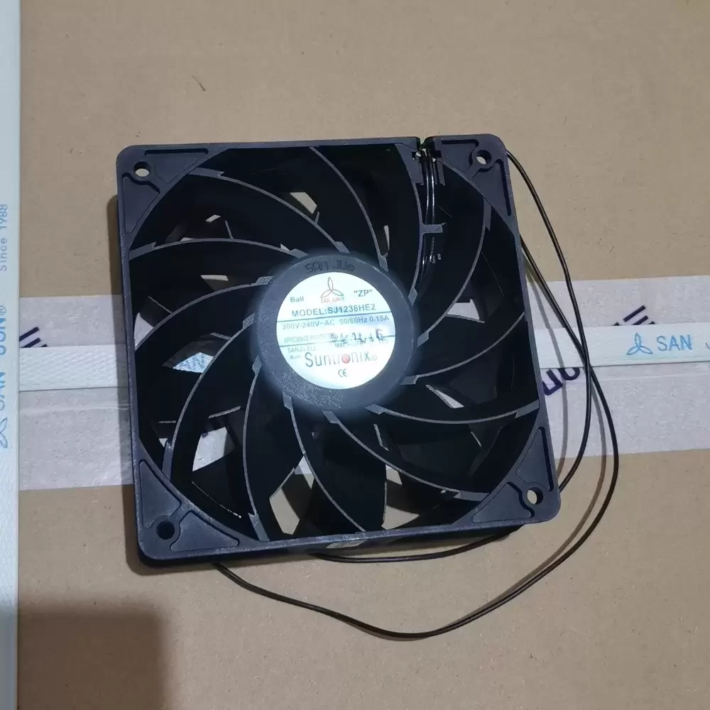 SJ1238HE2 SANJU 220VAC 120x120x38mm AC Axial Fan