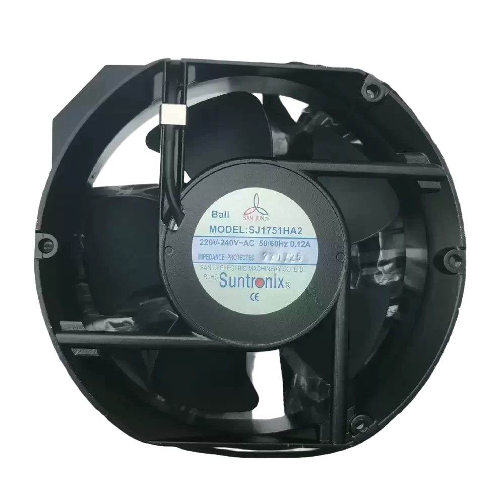 SJ1751HA2 San Ju 220-240VAC 172x150x51mm Oval Axial Fan
