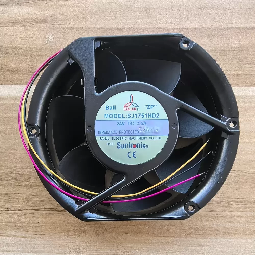 SJ1751HD2 San Ju 24VDC 172x150x51mm Axial Fan