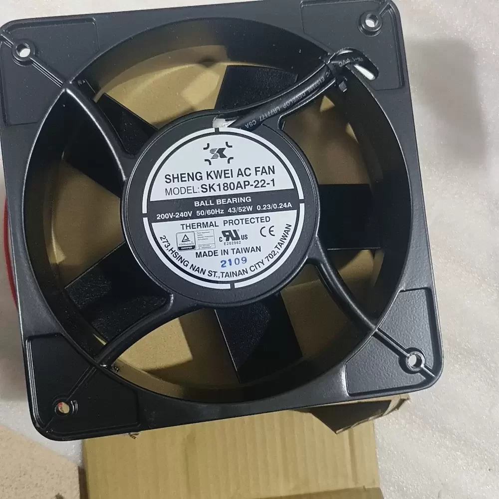 SK180AP-22-1 Sheng Kwei 200-240VAC 180x180x65mm Axial Fan