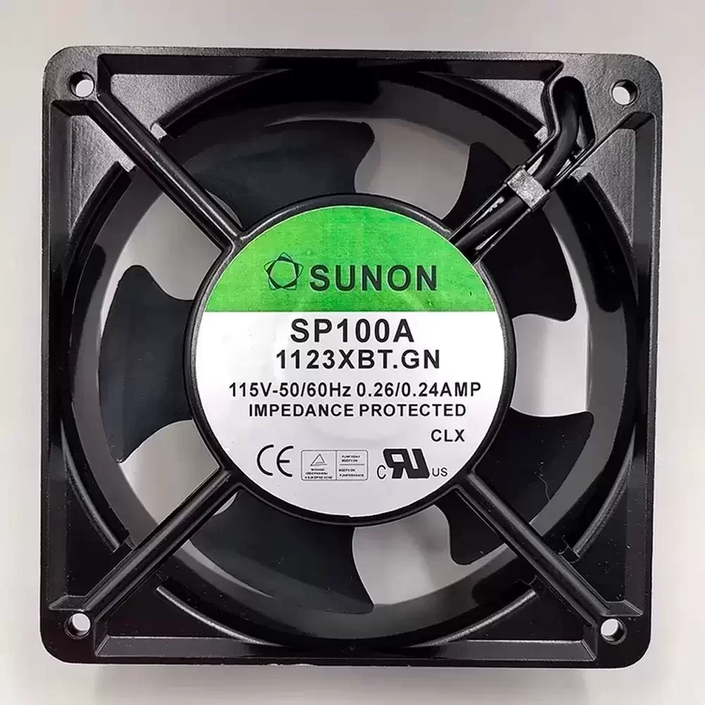 SP100A 1123XBT.GN SUNON 115VAC 120x120x38mm AC Axial Fan