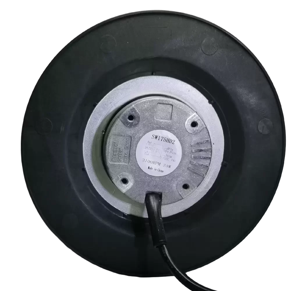 SW175HD2 Sanju 24VDC 175mm Forward Curved Centrifugal Fan