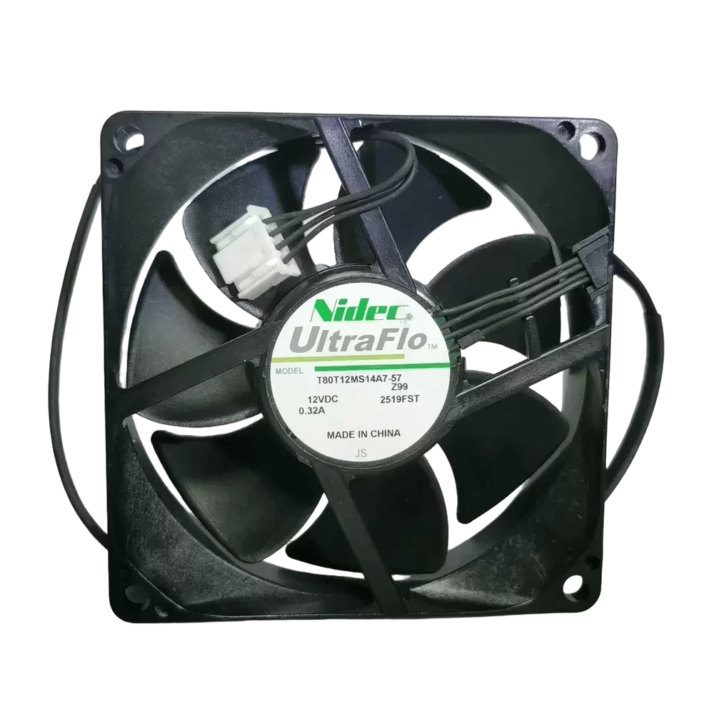 T80T12MS14A7-57Z99 Nidec 12VDC 80x80x25mm PWM Axial Fan